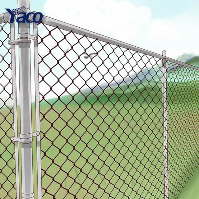 China Decorate Chain Link Fence China Decorate Chain Link Fence