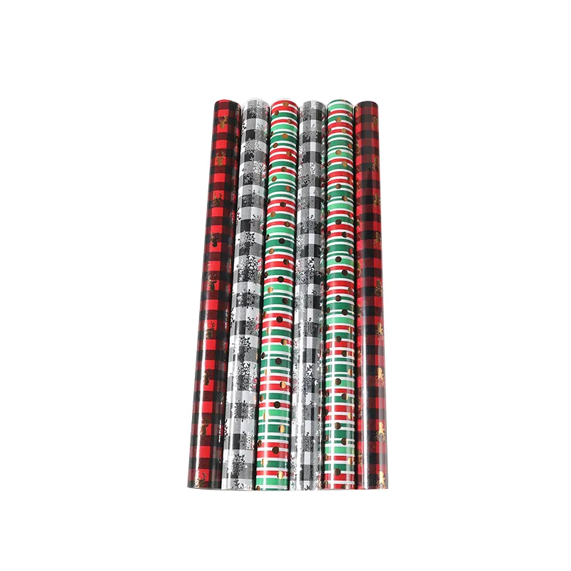 Wrapping Gift Paper Roll Holiday Gift Paper Custom Paper Wrap Christmas Gift Wrapping Paper Roll Manufacturer