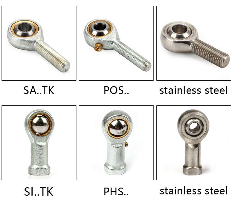 M6*1.0 curved rod ball joint rod end bearing CS10