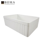 New 33 Inch Cheap Best White Farmhouse Kitchen Apron Front Ceramic Sink Supplier