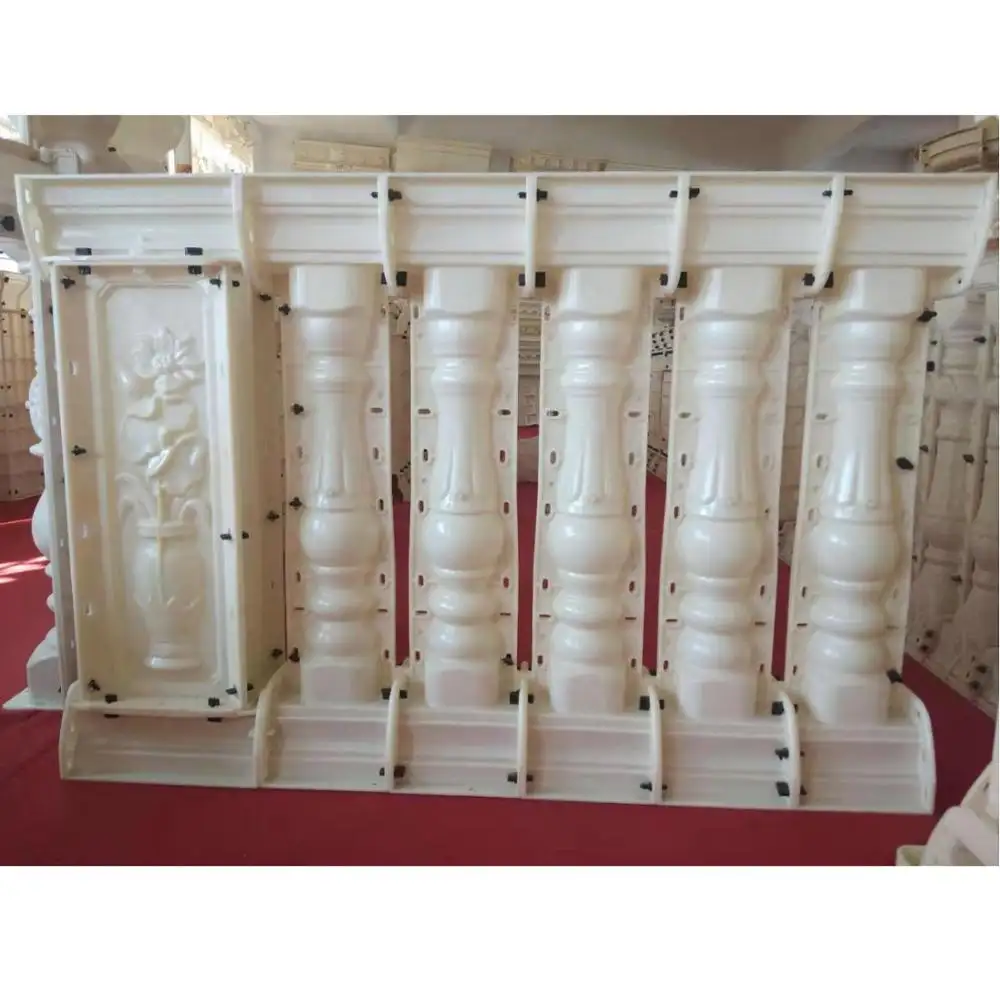 concrete plastic matching baluster post mold
