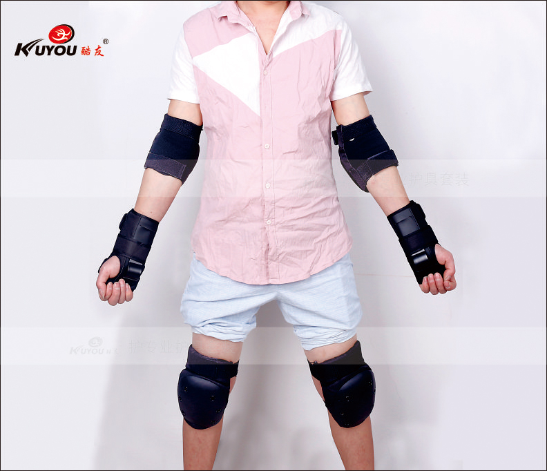 Adult Kids Electric Scooter Helmet Elbow Pads Knee Pads 7 Sets for Scooter