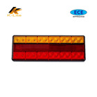 led rear tail light for truck trailer/led rear combination lamp for truck trailer E-MARK approved