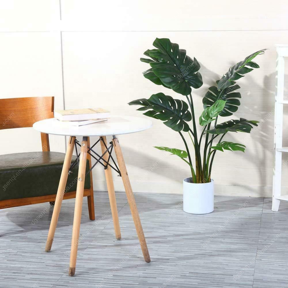 High Quality Artificial Plants Leaves Palm Artificial Monstera Leaf For Decoration