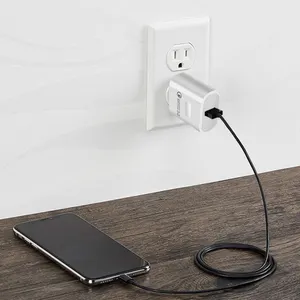 Mobile Phone Charger Phone 18w QC3.0 Quick Charge Usb Wall Charger Single Port Adapter For Mobile Phone And Tablet Us Eu Plug