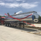 42m3 oil tanker trailer semi trailer aluminium fuel tank
