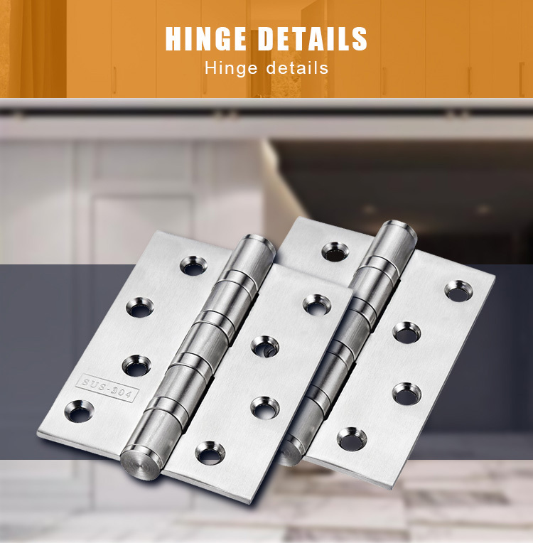 Door Hardware Accessories Stainless Steel 304 Hinge Flat hinge
