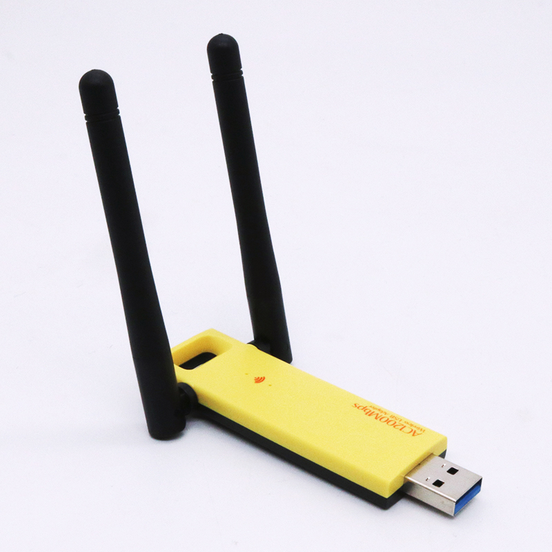 RT5572 USB Dual-band 5.8G//2.4G AC Wireless Network Card WiFi Dongle Adapter