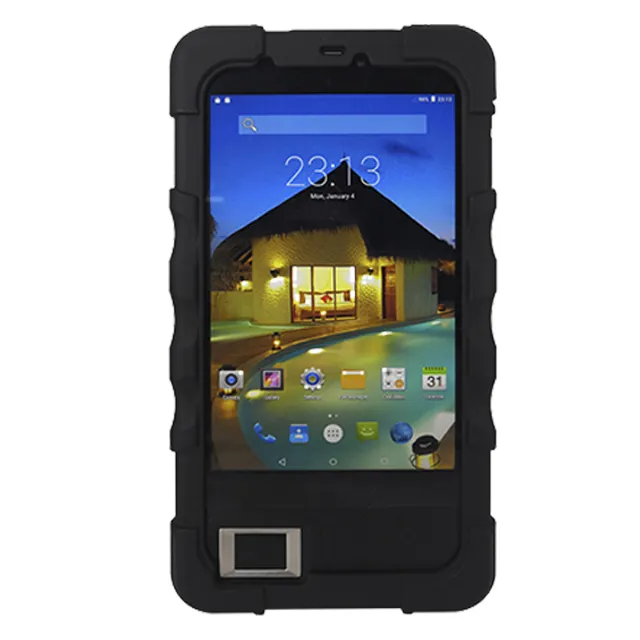 Outdoor Rugged 3G SMS GPS Portable Fingerprint Reader Time Attendance with Built-in Battery HF-FP07