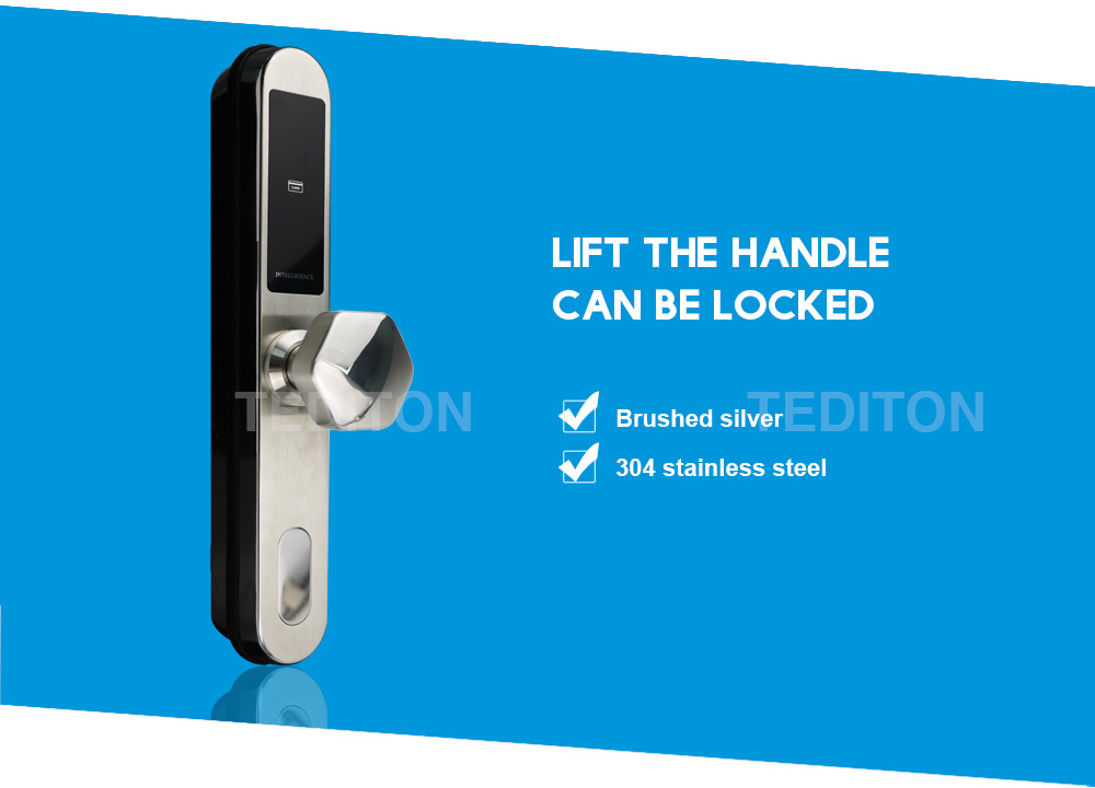 Waterproof BLE Keypad Passcode Digital Sliding Lock for Aluminum Glass Door