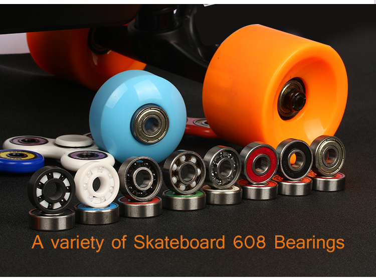 skateboard 7 6 5 balls hybrid ceramic ball bearing 608