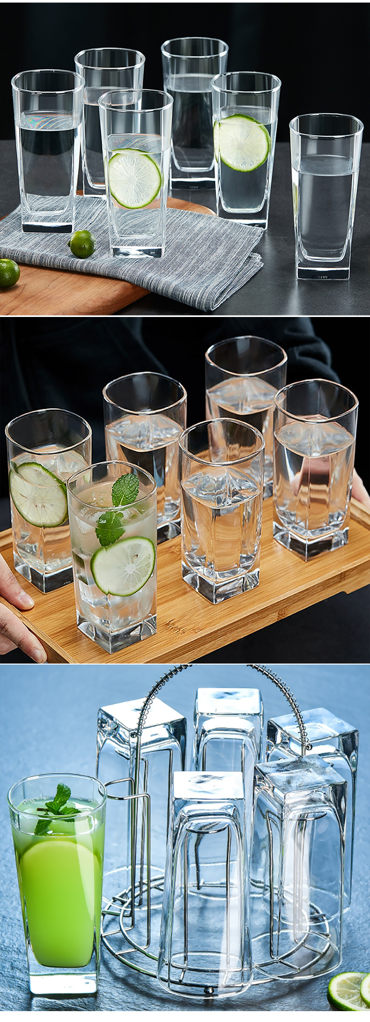 Factory Manufactured Packing High Quality Wine Glass Cup