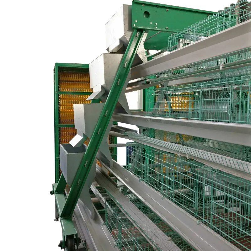 Poultry farm hens breeding laying cages equipment system price egg chicken automatic broiler battery chicken layer cage for sale
