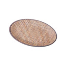 Hot selling wholesale A5 melamine plates custom oval plate Restaurant melamine oval plate