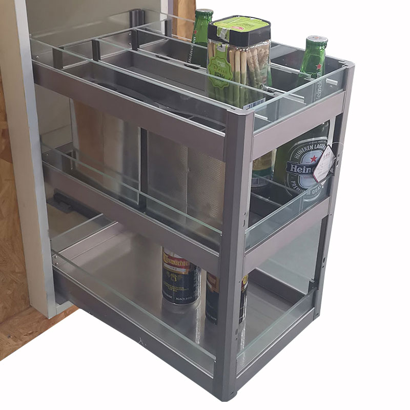 Metal Kitchen Cabinet Drawer Basket Pull Out Storage Baskets Kitchen Cabinet