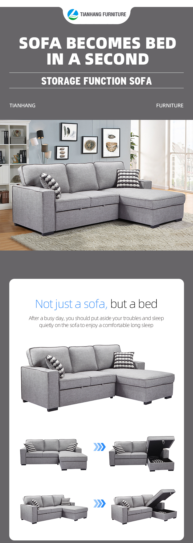 Wholesale Arabic style and popular fabric sofa set for living room Reclining sleeper sofa bed