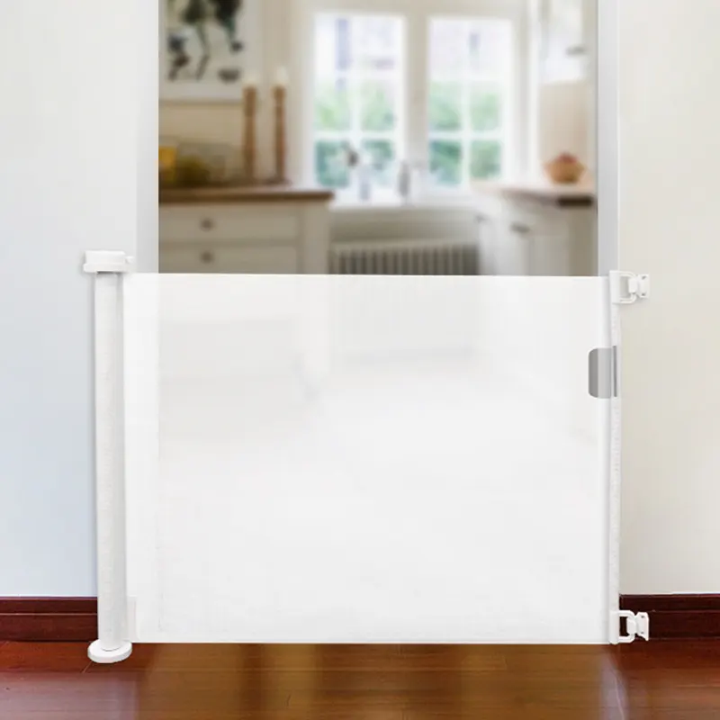 New retractable baby safety sliding gate Adjustable Baby Gate