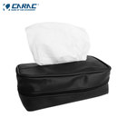 Luxury Leather Magnetic Tissue Box for Car