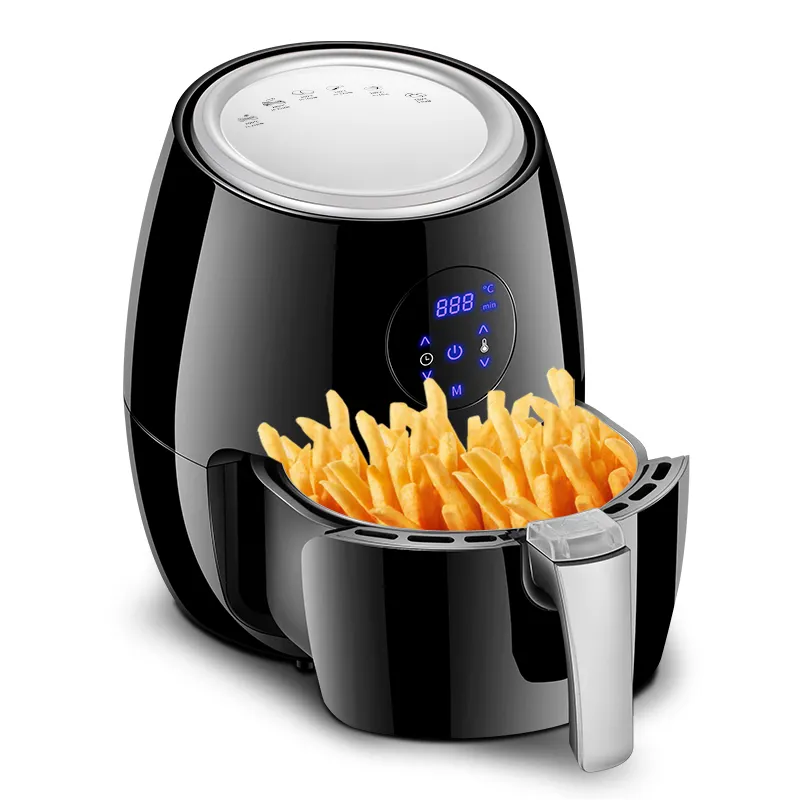 Adjustable Thermostat Control LCD Display 3.8L Air Fryer