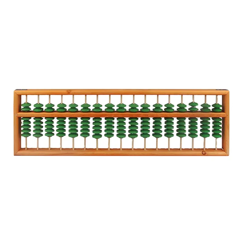 jade green bead large big teacher wooden abacus for math
