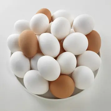 Fresh Chicken Eggs, Brown and White Shell Chicken Eggs
