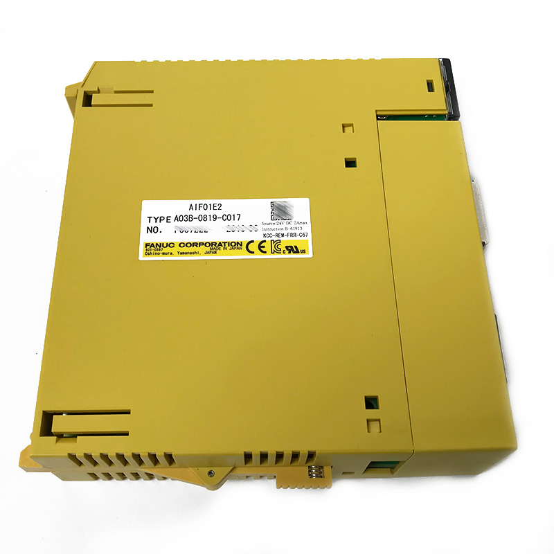 I/O Unit Module Fanuc A03B-0819-C017 - 100% Original Quality I/O Unit Module Fanuc A03B-0819-C017 - 100% Original Quality