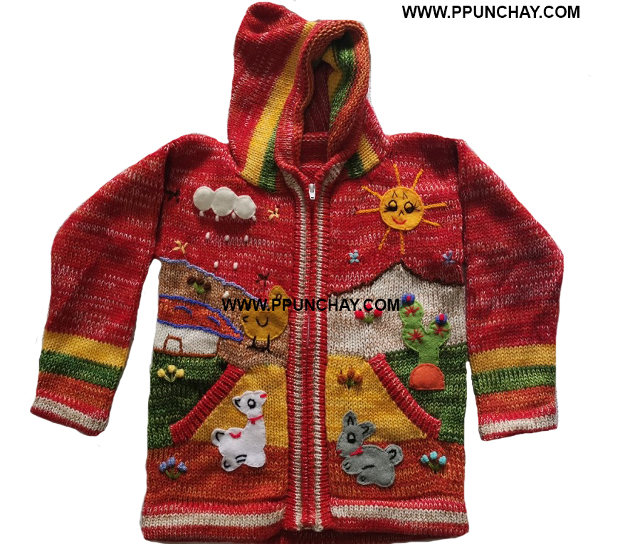 alpaca hooded sweater