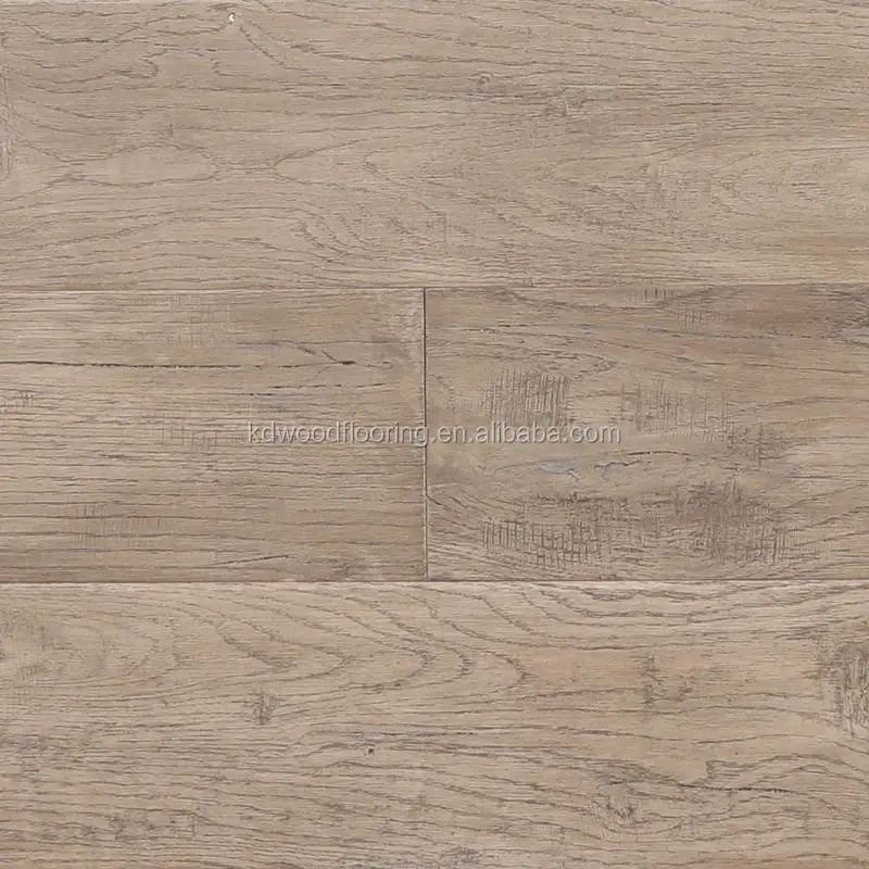 China Water Resistant Wood Flooring In White China Water