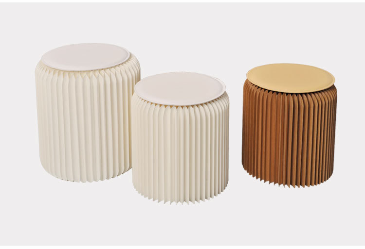 Multiple Shape Morden Environmental Accordion Paper Classic Office Chair