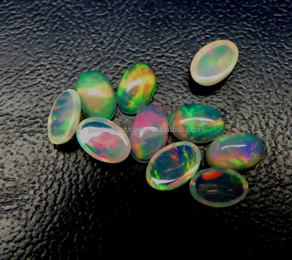 ÓPALO DE WELO etíope venta al por mayor Lote de piedras preciosas ópalo de fuego oval cabochon Natural AAA