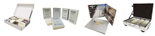 Quartz Stone Sample Binder / Book / Folder - Tsianfan