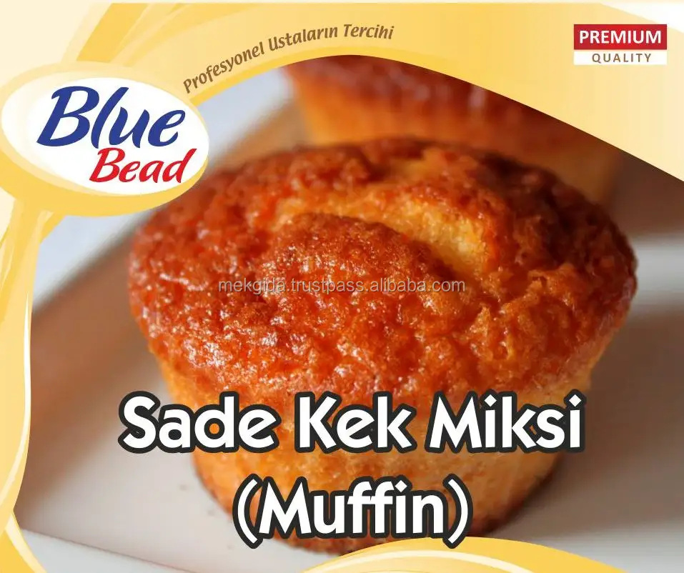 Blue Bead Muffin Cake Mix For Pastry
