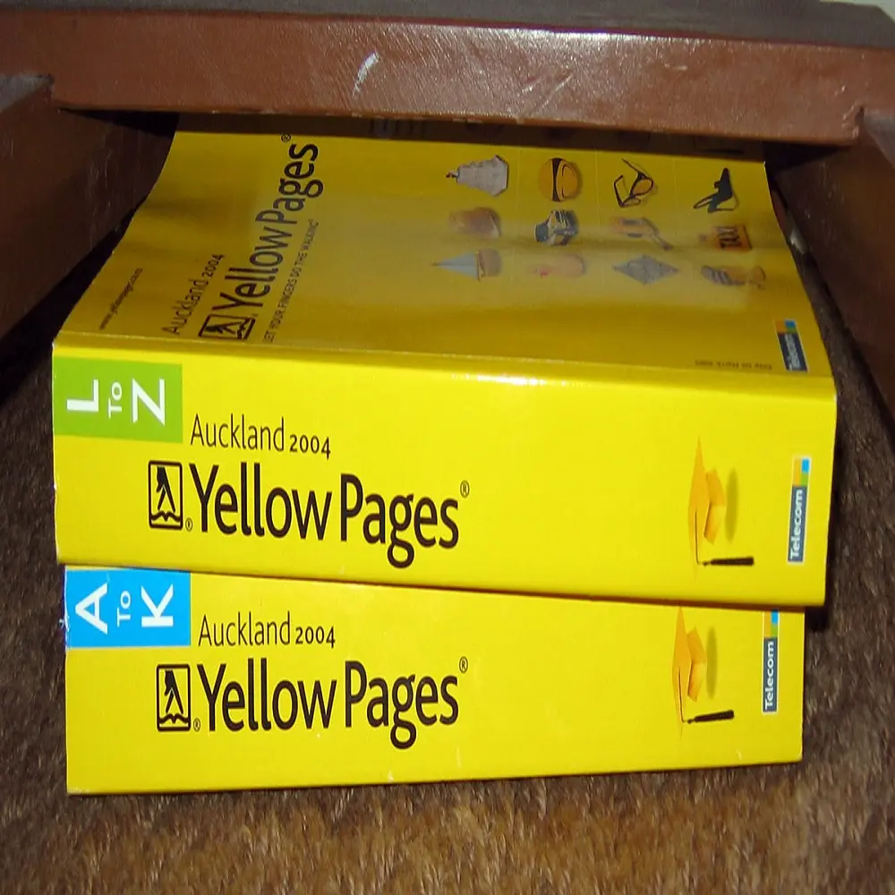Yellow Pages Telephone directories