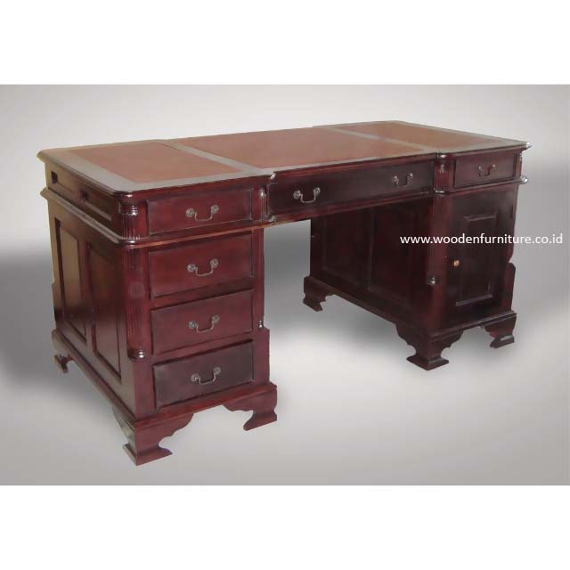 Antique Reproduction Desk French Style President Clic Antique Reproduction Desk French Style
