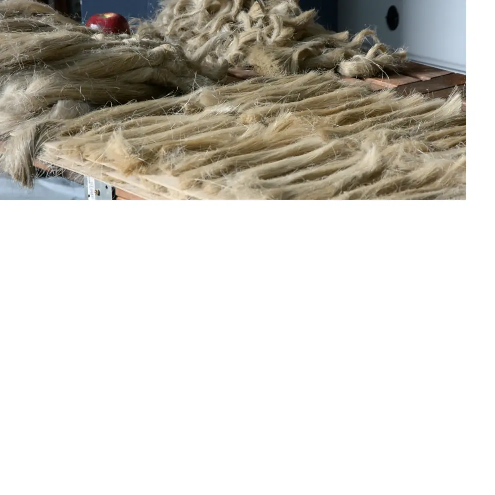 natural banana fiber suitable for spinners and weavers made from real banana fiber