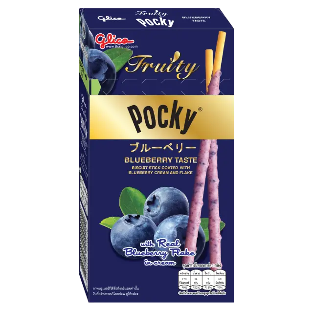 Glico Pocky Blueberry Flavor Biscuit