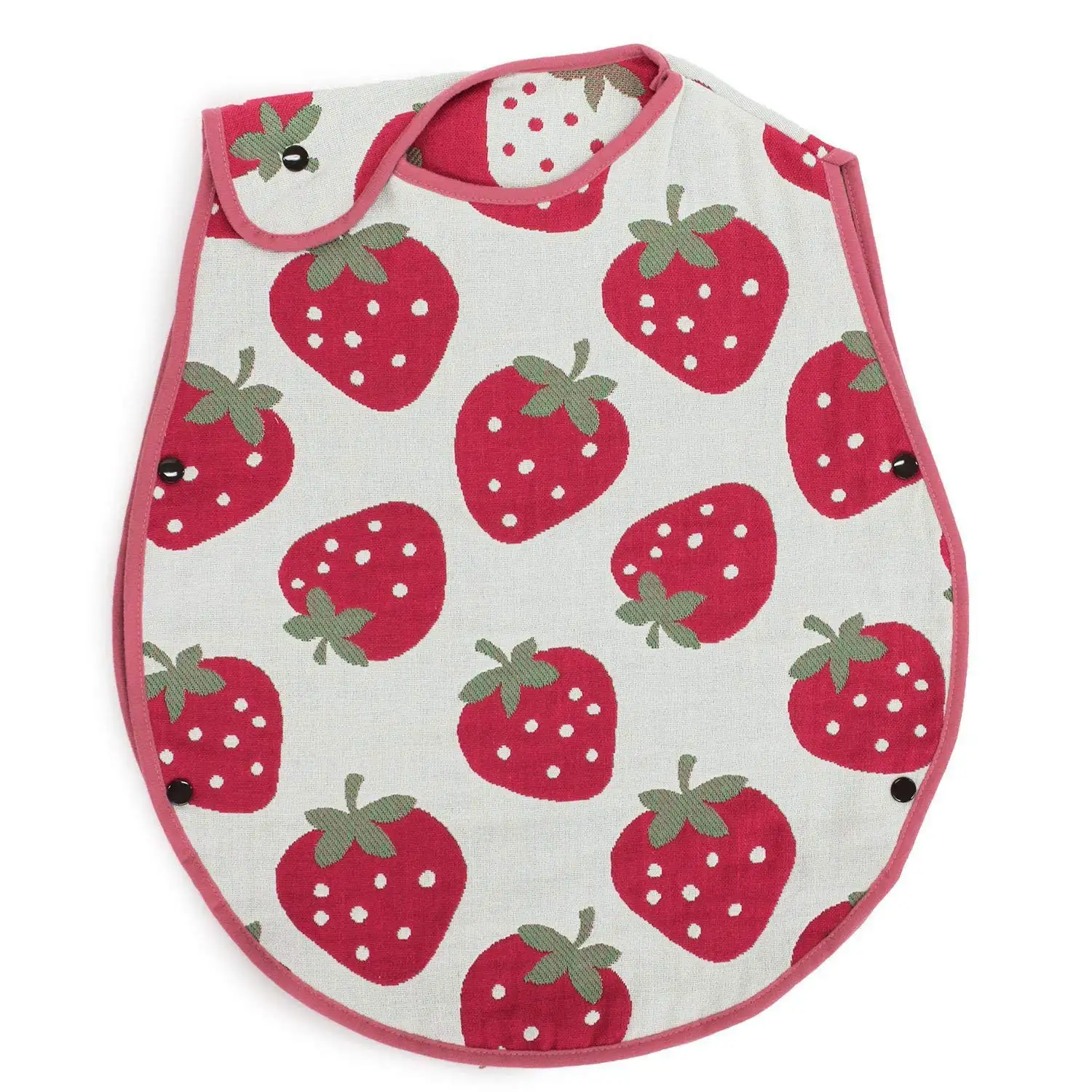 5 layer gauze baby sleeper. made in Japan cotton 100% baby sleepsack strawberry design