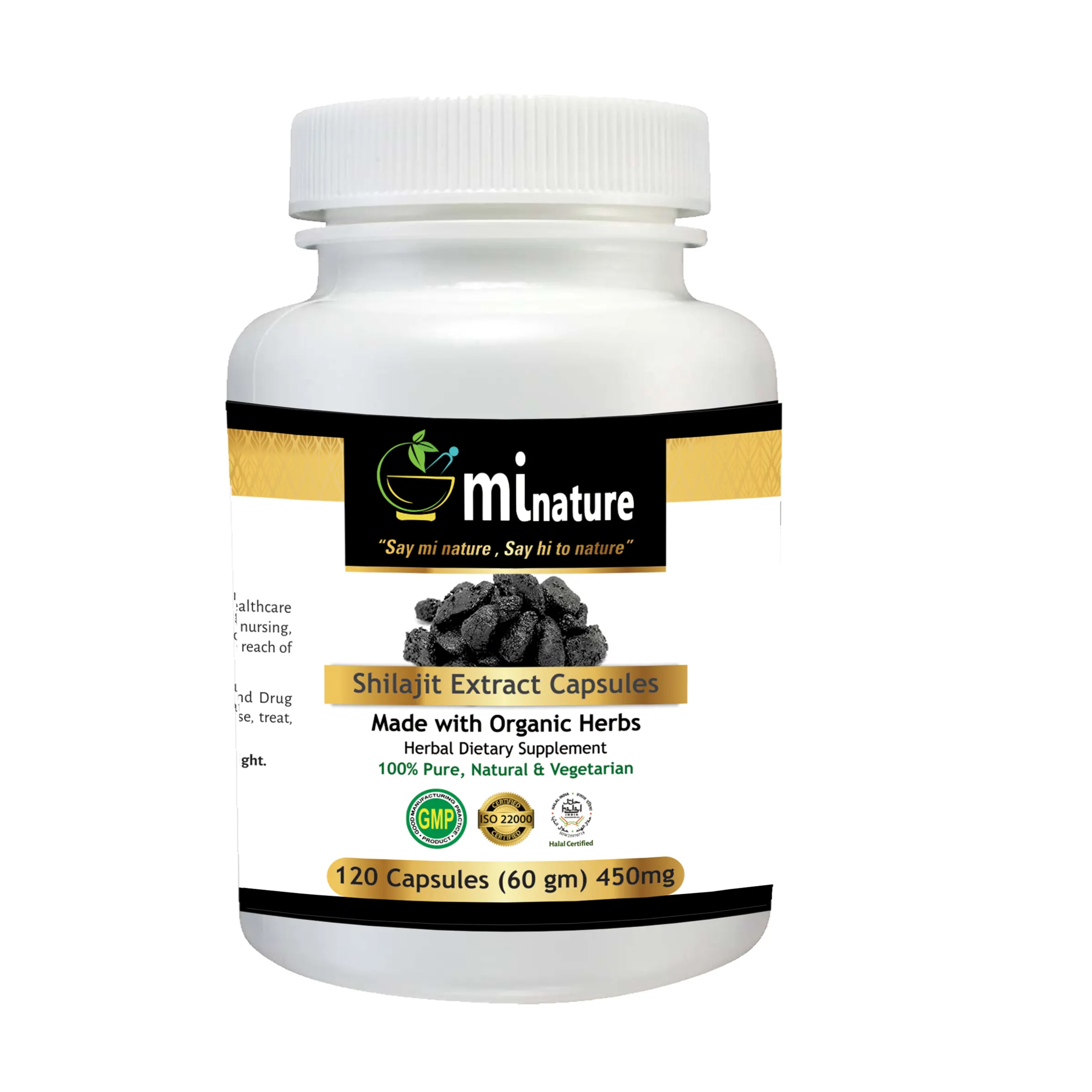 mi nature Organic & Herbal Shilajit Extract Capsule / Health Supplement