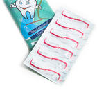Toothpick plastic disposable safe individual pack unique Z-form 24 pcs/pack