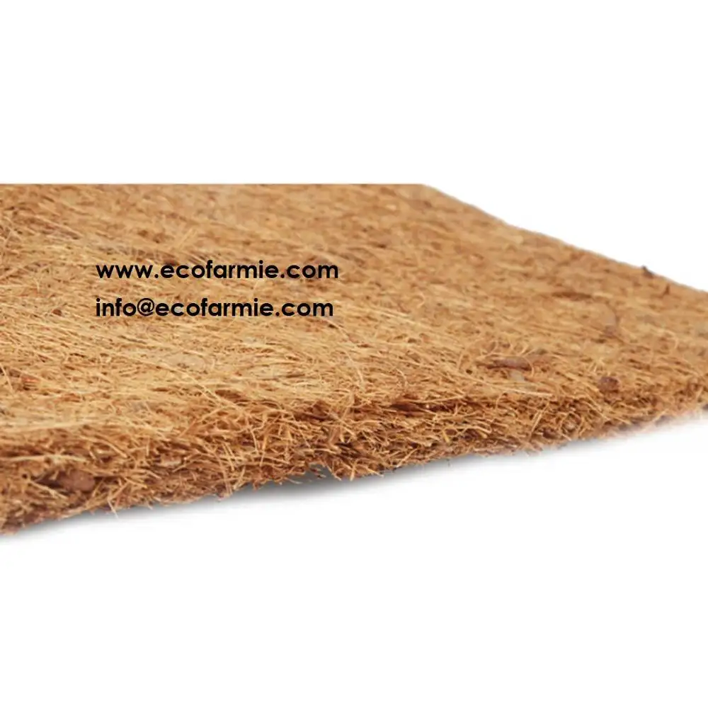 Coconut coir mats for hydroponic growing microgreens/ Biodegradable coco fiber grow pad
