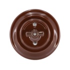 Vintage Porcelain Wall Switch Flush Mouted Ceramic