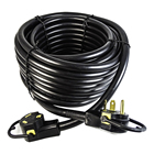 RV Power Extension Cord W/Handle 30Amp Male TT-30P To 30Amp Female TT-30R 50Ft