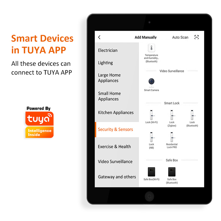 Tuya APP Small Smart Fingerprint Cabinet Lock for Liquor Drawer Funiture