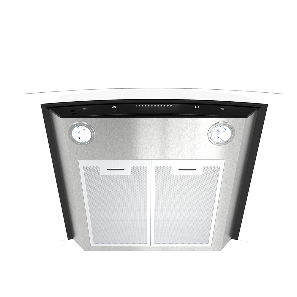 wall mounted range hoods 60cm touch control