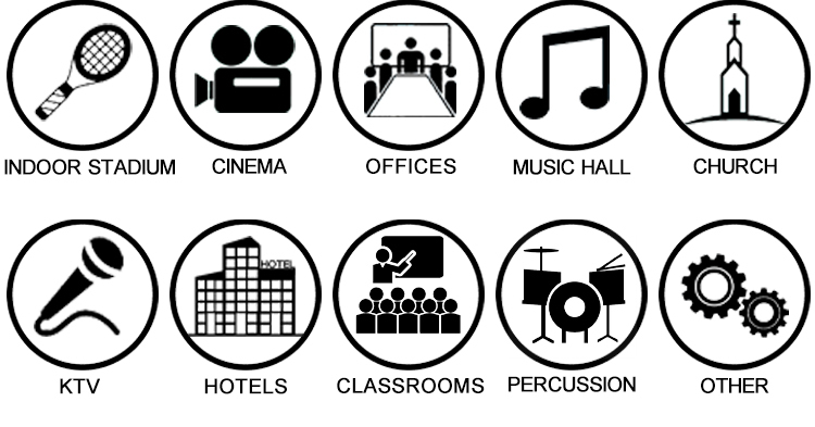 2021 HJ Sound Absorbing Polyester Fiber Acoustic Panels