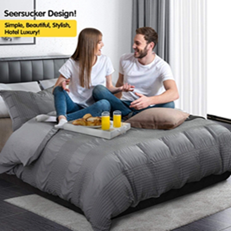 Plain Color Bed Sheet Bedding Set King Size 100% Microfiber Polyester   bed sheets set