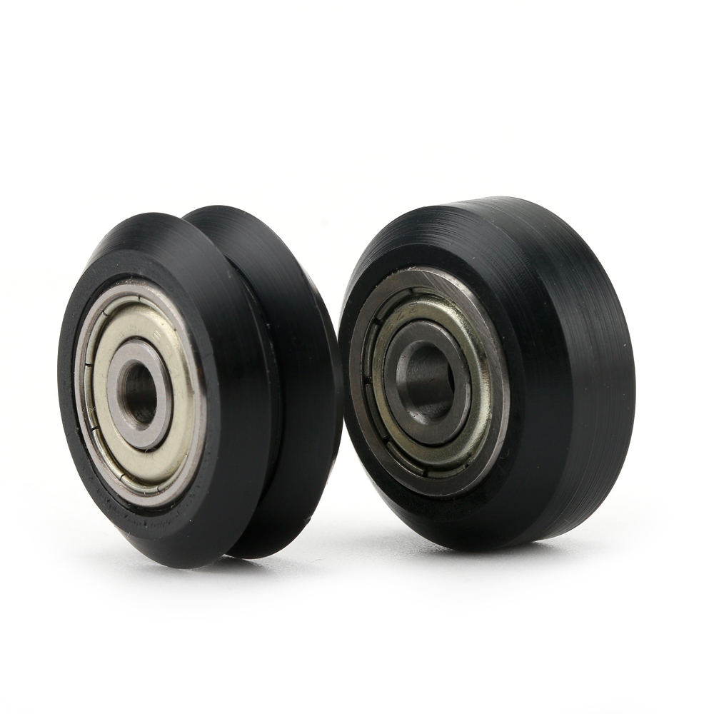 5mm bore Delrin solid V Wheel 625-2RS 625ZZ Bearing BW25 for V-Slot Aluminum Profile