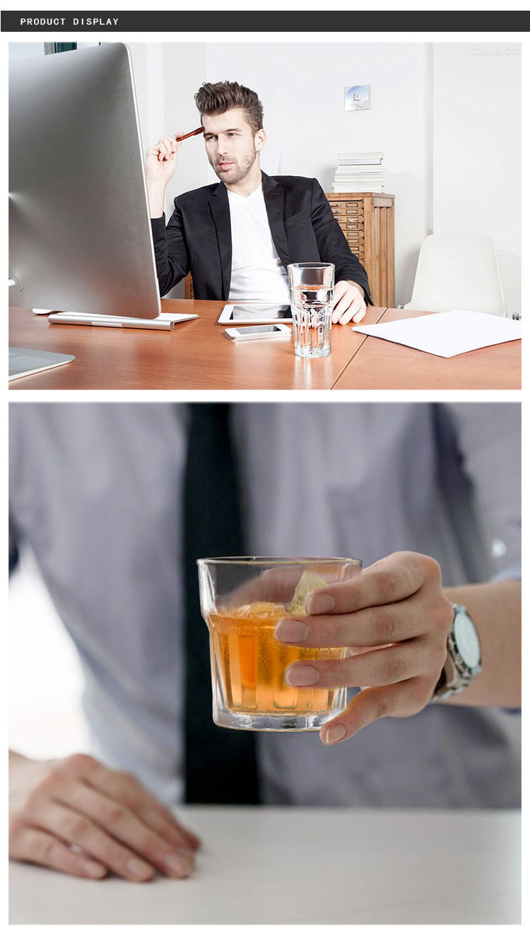 Guangzhou Factory Low Price Liquor Stemmed Short Ice Beer Glassware