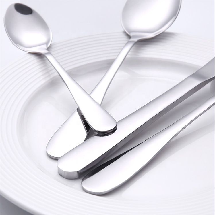 Hot Sale Luxury Fashion Design Popular 13 Pieces Mirror Stainless Steel Hand Forged Knife And Fork Flatware Cutlery Set