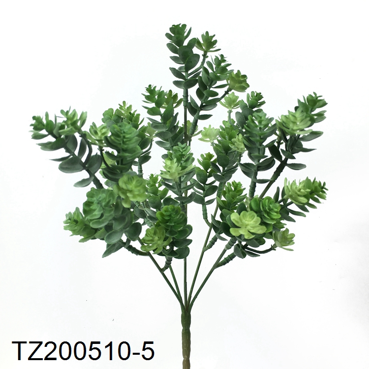 High-quality And Best-priced Artificial Plastic Plants Artificial Colorful Lush Plants For Indoor Home Decoration